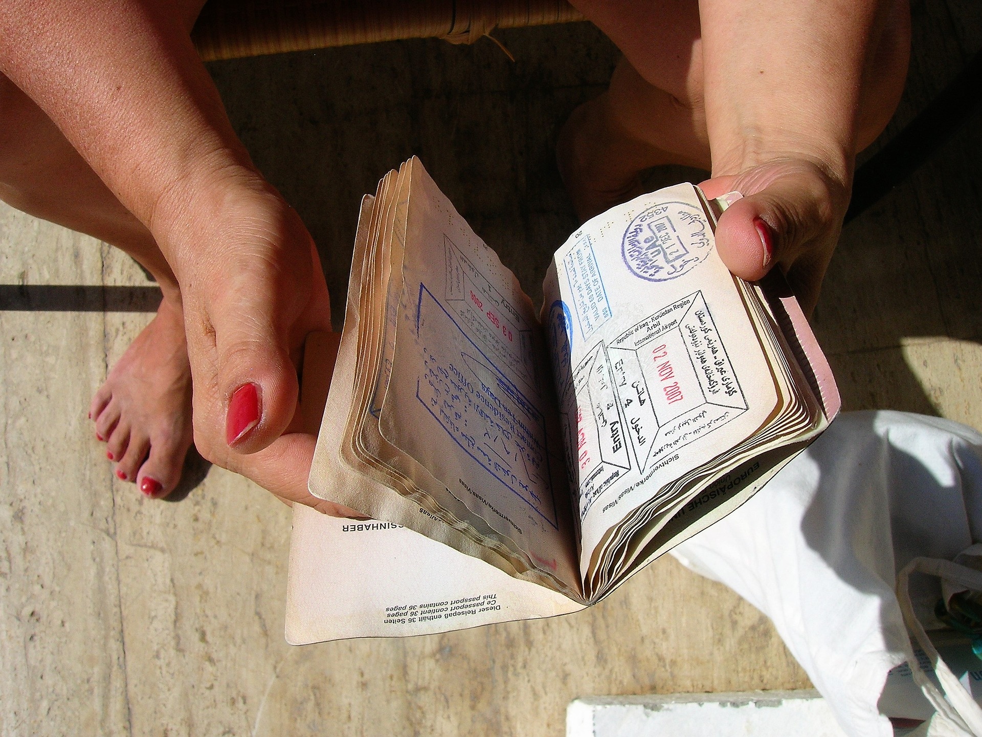 Are Crew Members' Passports Stamped When Travelling Internationally?