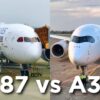 High-Flyer Face-Off: Boeing 787 vs. Airbus A350 - Unveiling the Ultimate Airborne Showdown