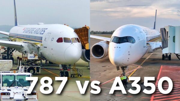 High-Flyer Face-Off: Boeing 787 vs. Airbus A350 - Unveiling the Ultimate Airborne Showdown