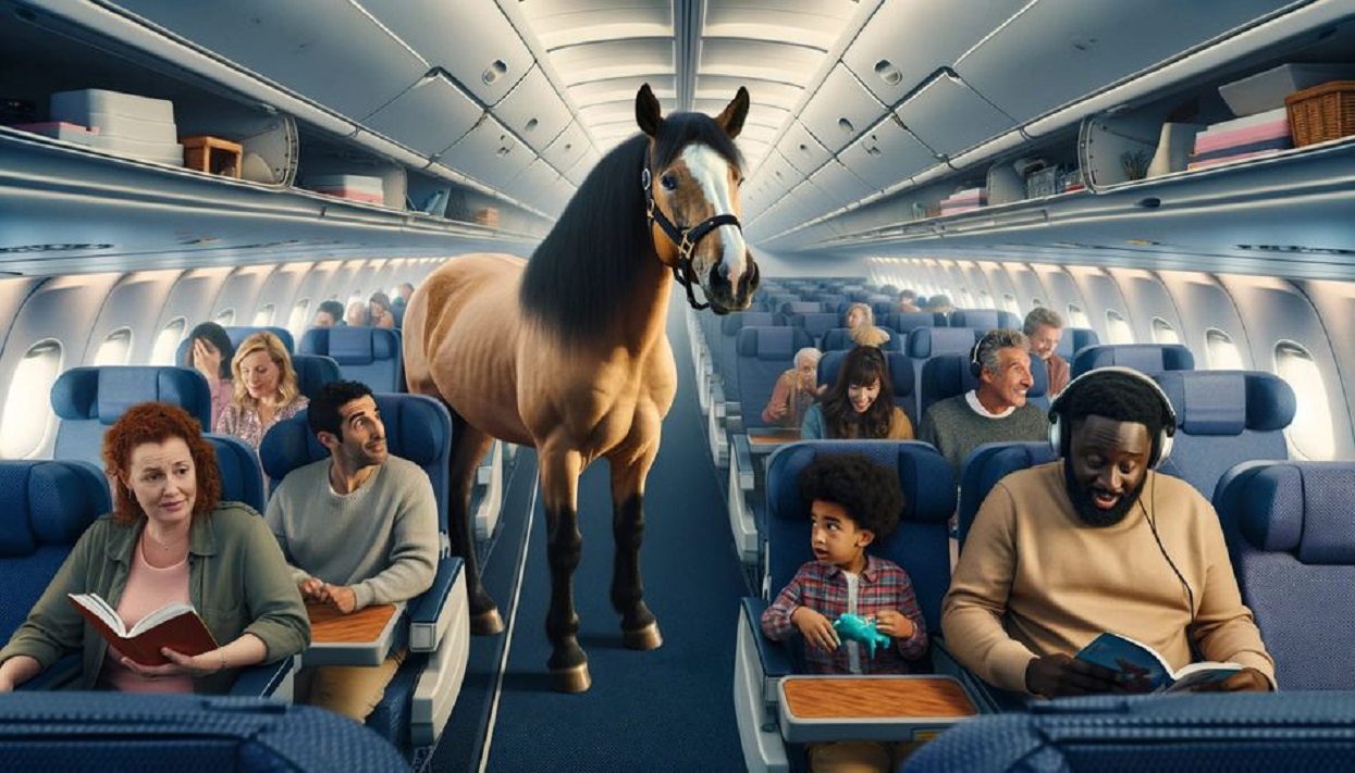 Chaos in the Skies: Horse Escapes Mid-Air, Forces Plane's Return to JFK